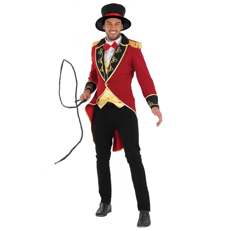 Showstopping Plus Size Mens Circus Ringmaster Costume