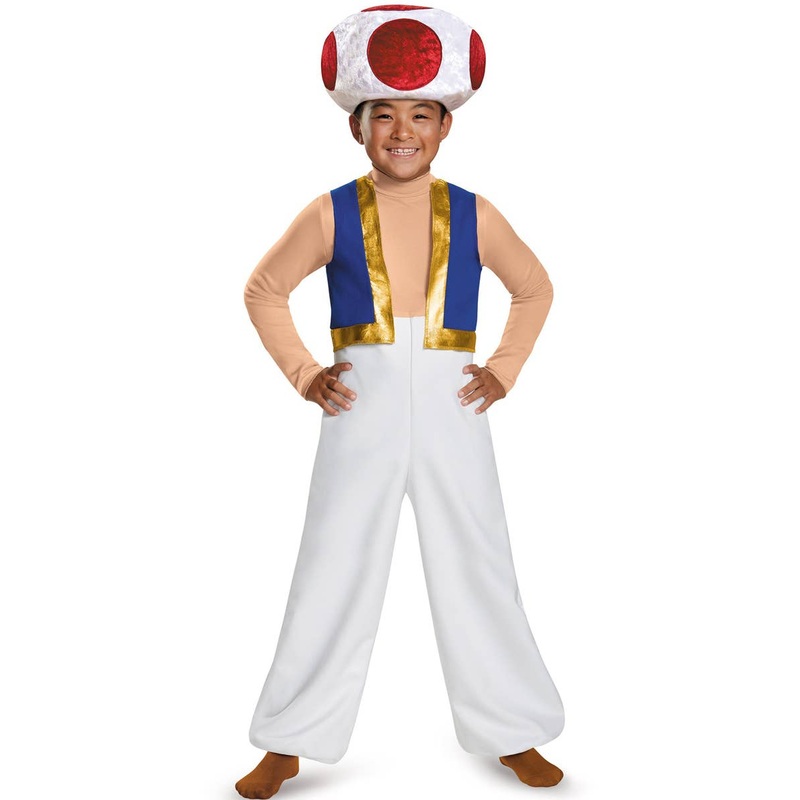 Super Mario Toad Deluxe Kids Book Week Costume