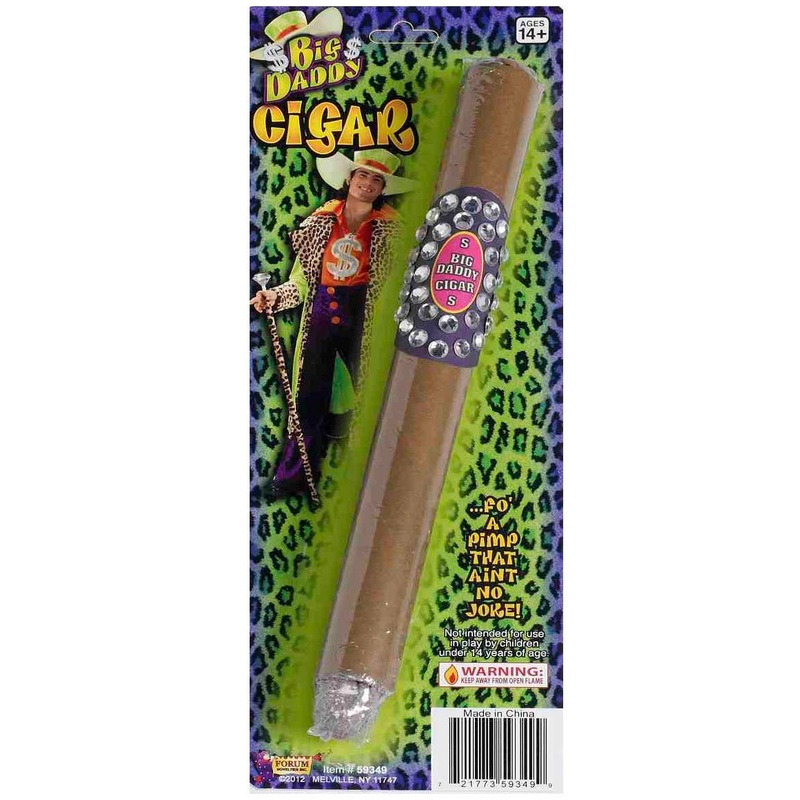 Big Daddy Pimp Cigar Costume Accessory