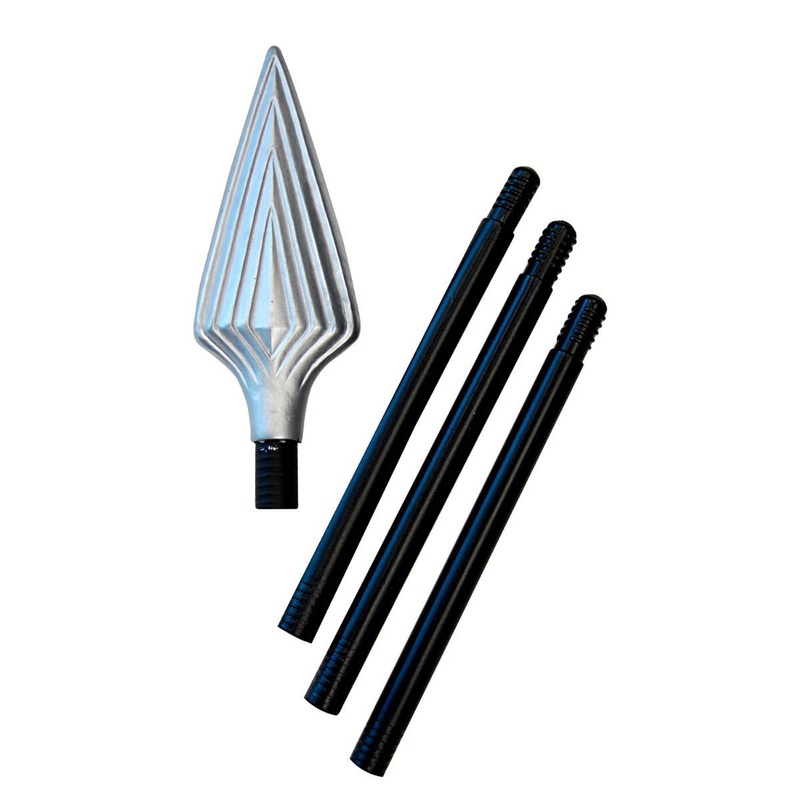 Collapsible Medieval Long Plastic Spear Weapon