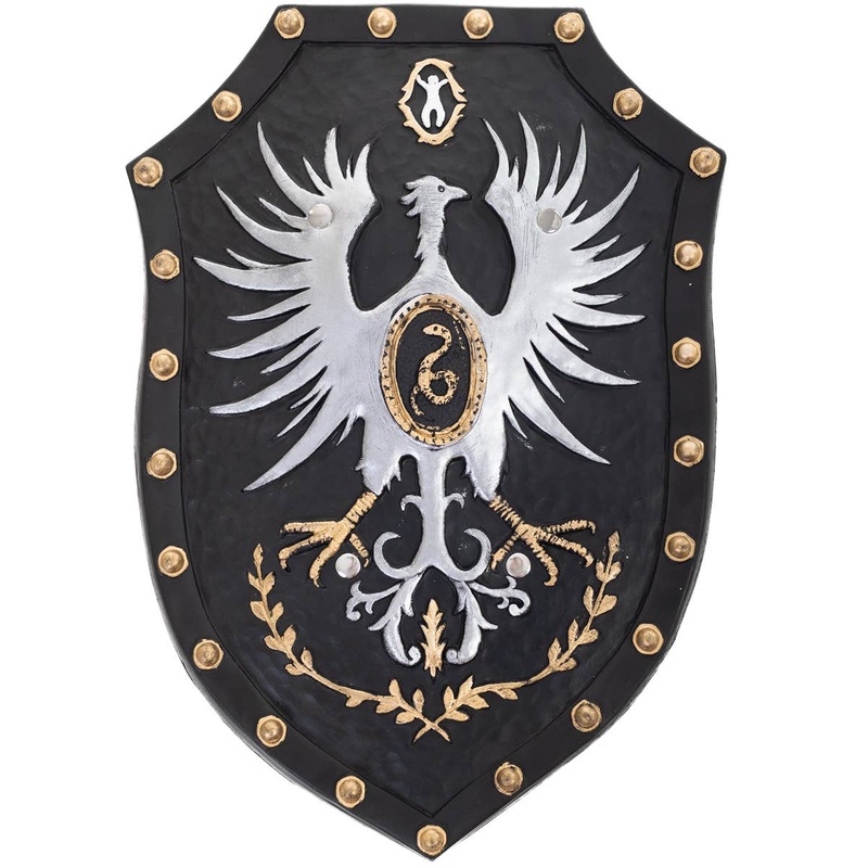 Deluxe Medieval Knight Foam Latex Shield Costume Weapon