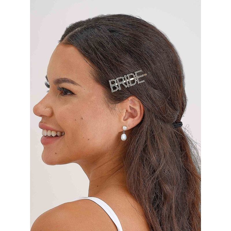 Diamante Bride Hens Night Hair Slide