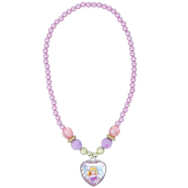Licensed Rapunzel Girls Beaded Costume Necklace