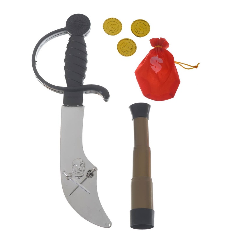 Swashbuckling Pirate Kids 4 Piece Costume Accessory Set
