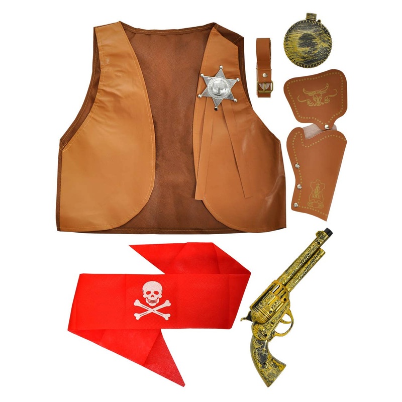 Western Cowboy Kids Costume Accessory Set