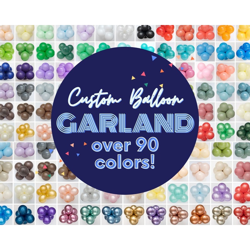 Custom Glam Garland   5 Foot  Glam Kit