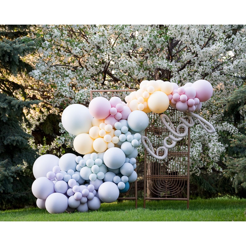 Matte Rainbow Garland   14-16 Foot  Boujee Box Boujee Box
