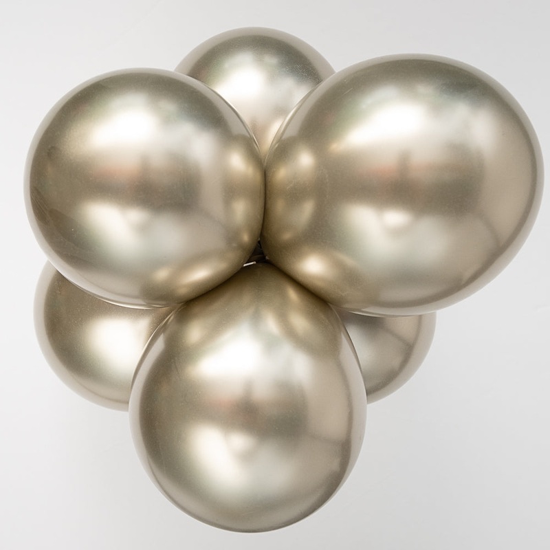 Mirror White Gold Kalisan - Large Cluster