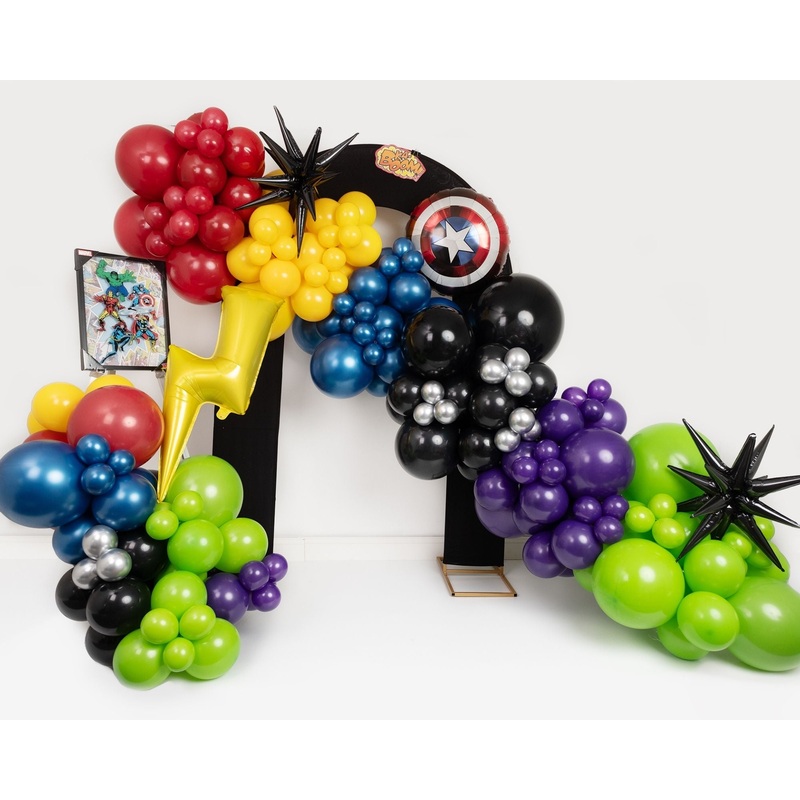 Super Hero Garland   16-18 Foot  Deluxe Boujee Box