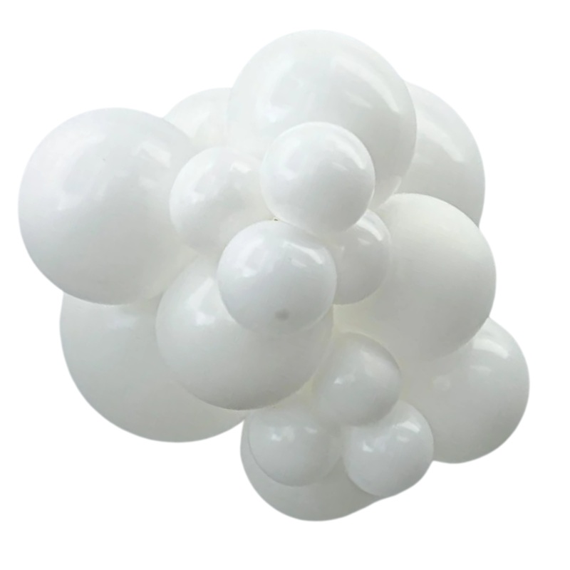 White Tuftex - Medium Cluster