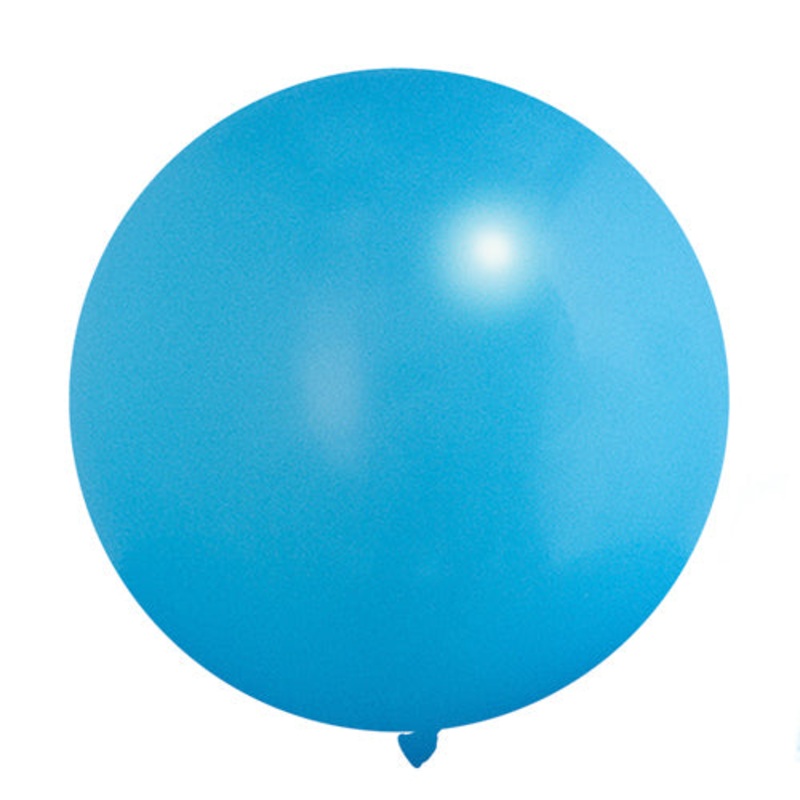 24" Round Chalk Cerulean