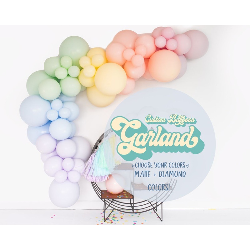 Custom Chalk Garland   10-12 Foot  Deluxe Kit