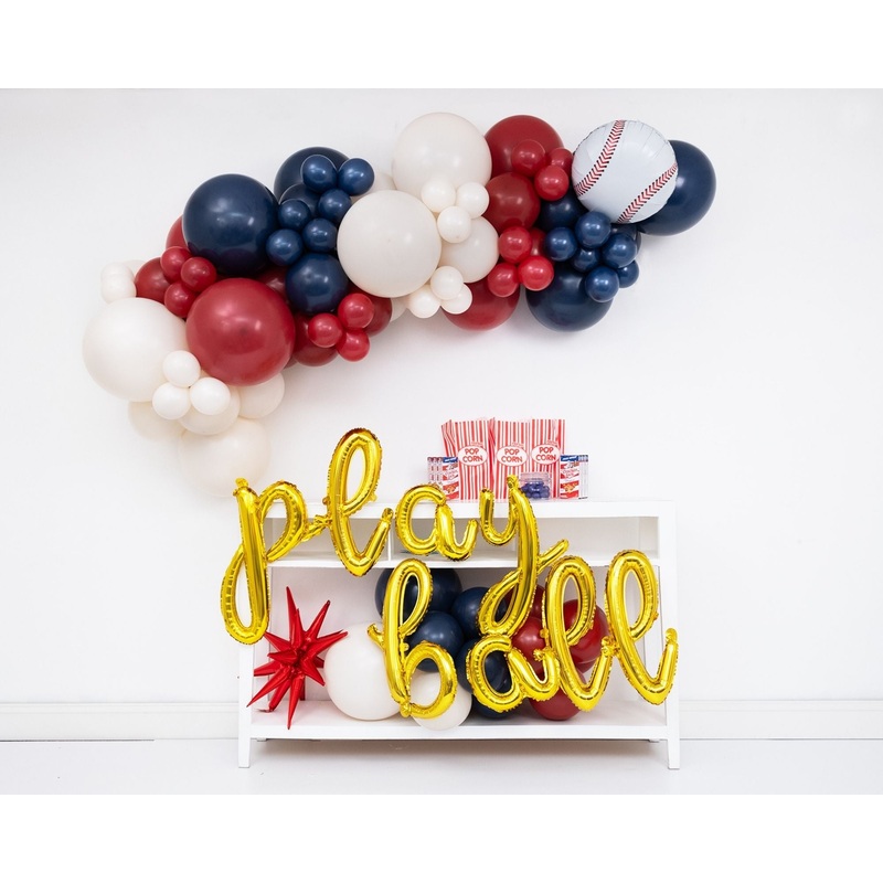 Play Ball Garland   6-8 Foot  Deluxe Kit