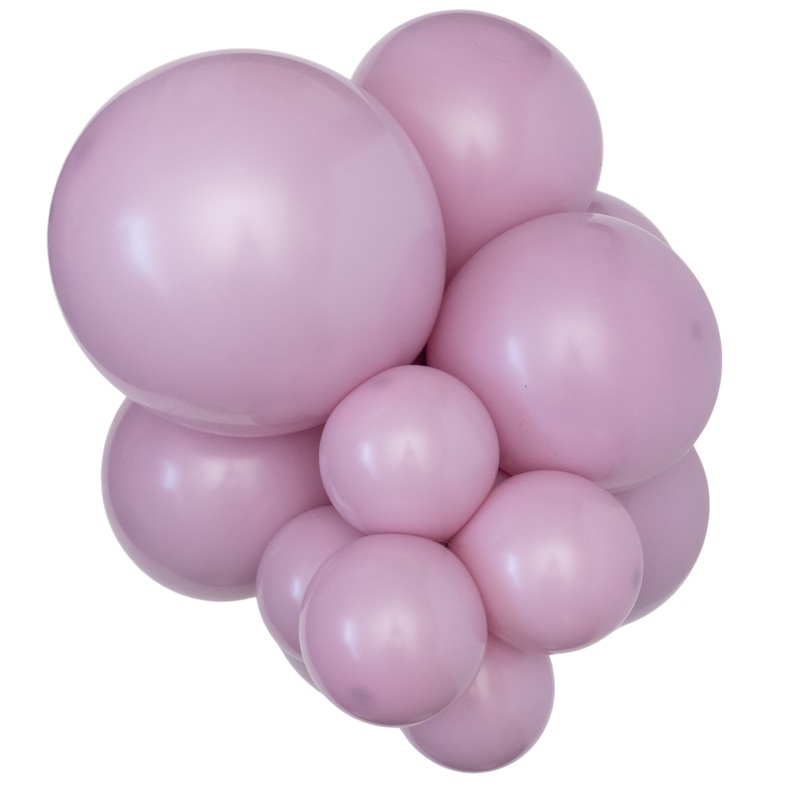 Retro Dusty Rose Kalisan - Large Cluster