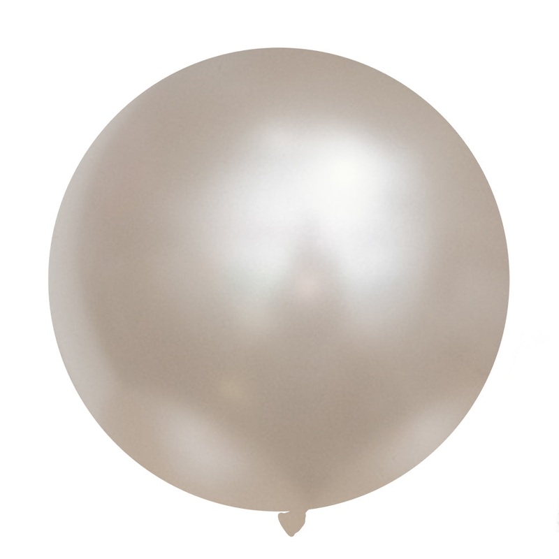 24" Round Diamond Opal  1 Balloon