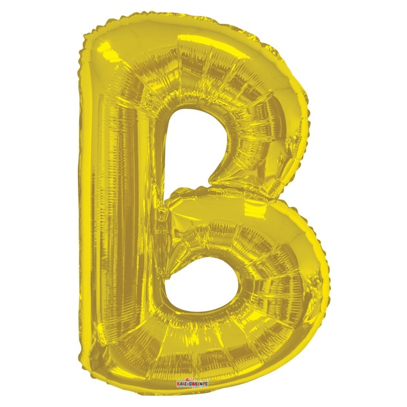34 SC Letter B Gold Shape  Single Pack. 15261-34