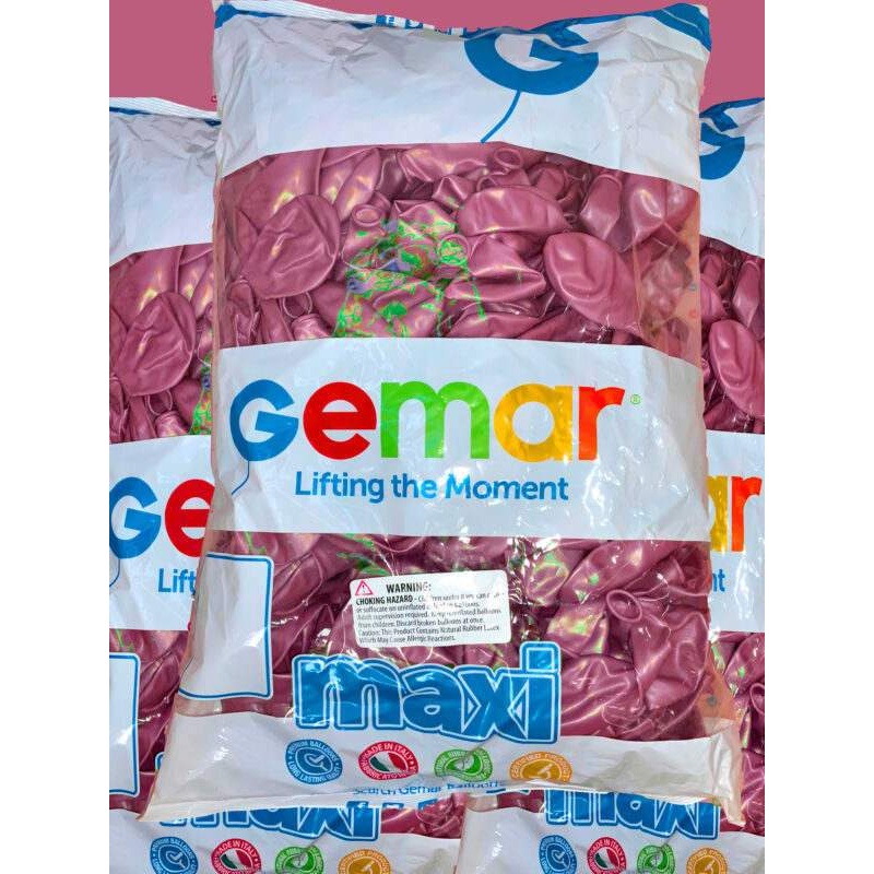 Gemar USA Maxi Bag Shiny Pink GB120-091 12"