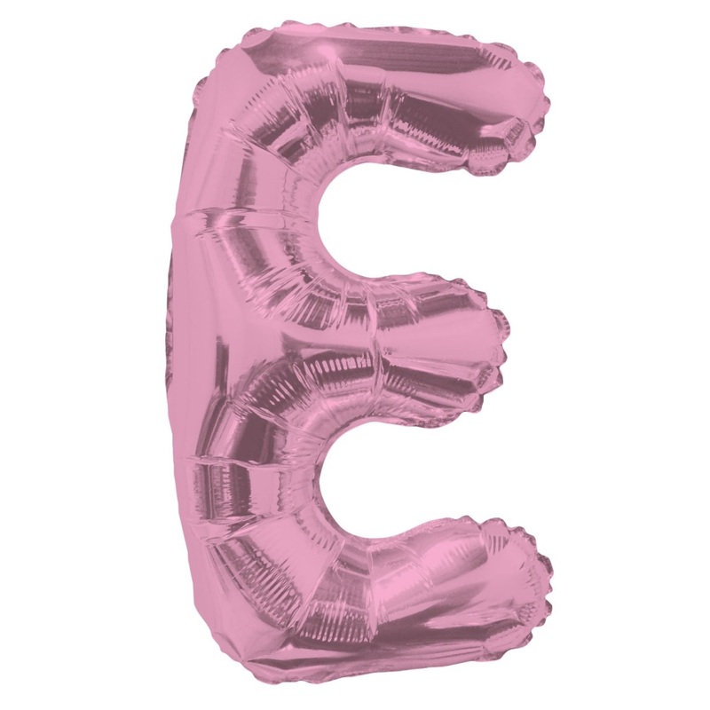 Letter E Light Pink 14" - (Single Pack). 34851-14