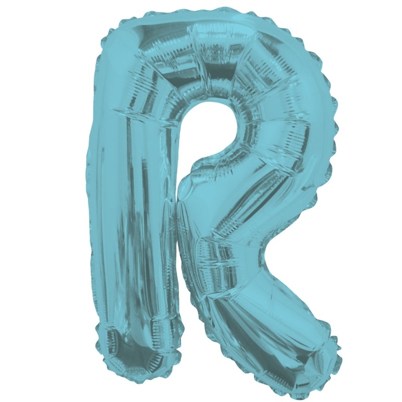 Letter R Light Blue 14" - (Single Pack). 34839-14