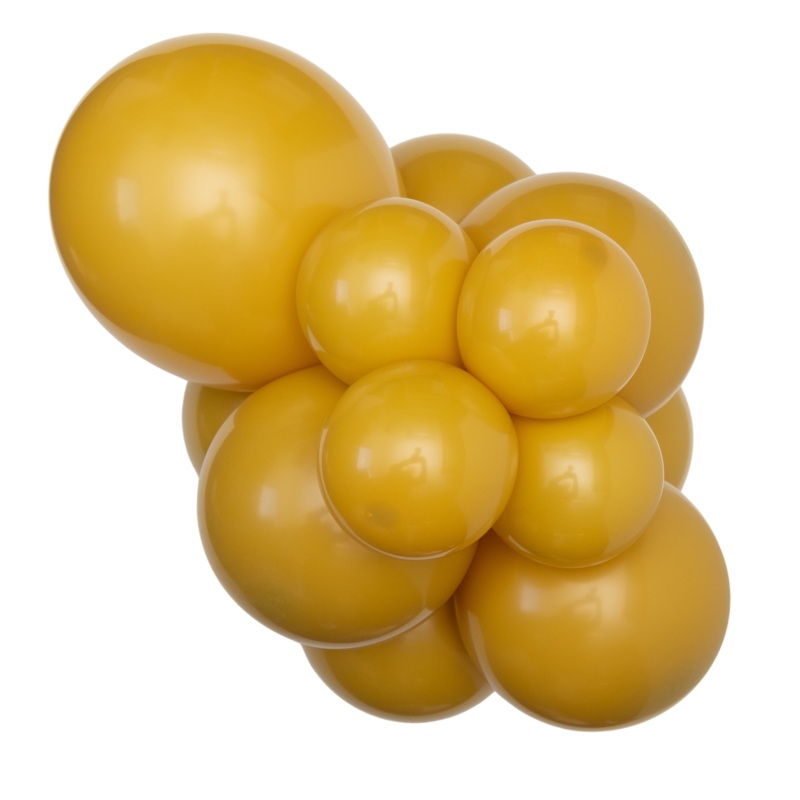 Mustard Tuftex - Medium Cluster