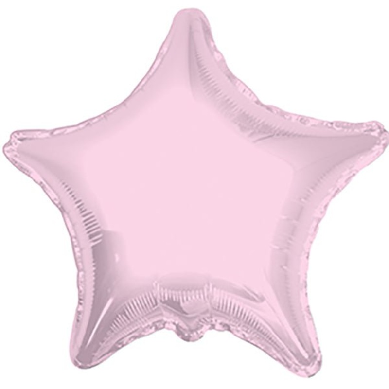 Star Light Pink Shaped 9" (Flat) 34078-09