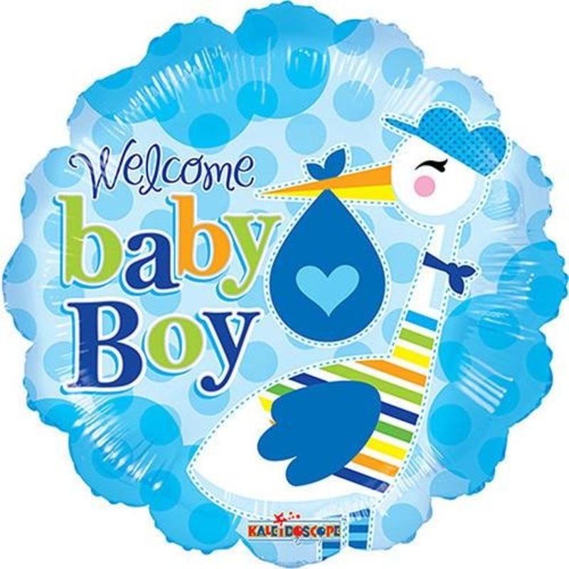 18" Welcome Baby Boy - (Single Pack). 19729-18