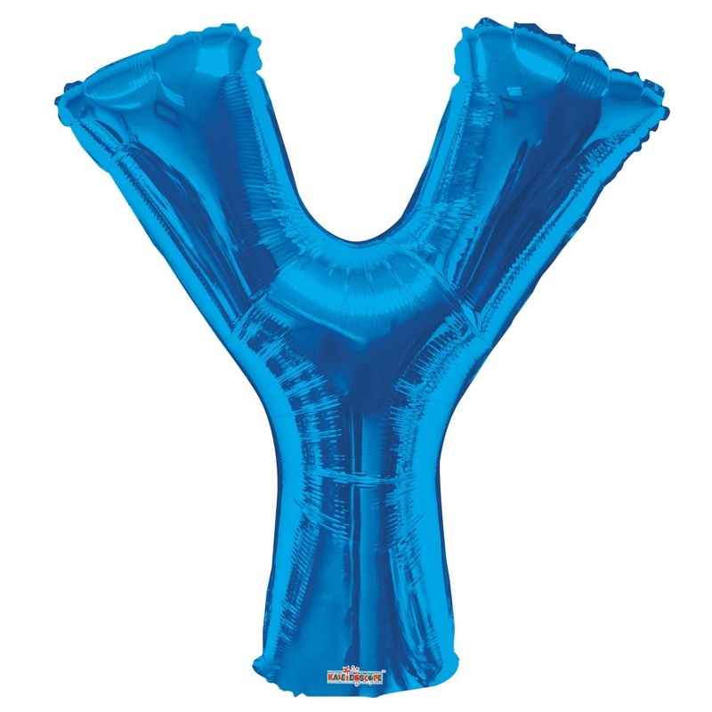 34 SC Letter Y Royal Blue Shape  Single Pack. 15524-34
