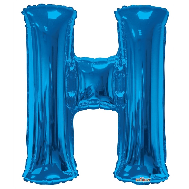 Letter H Royal Blue 34  (Single Pack). 15507-34