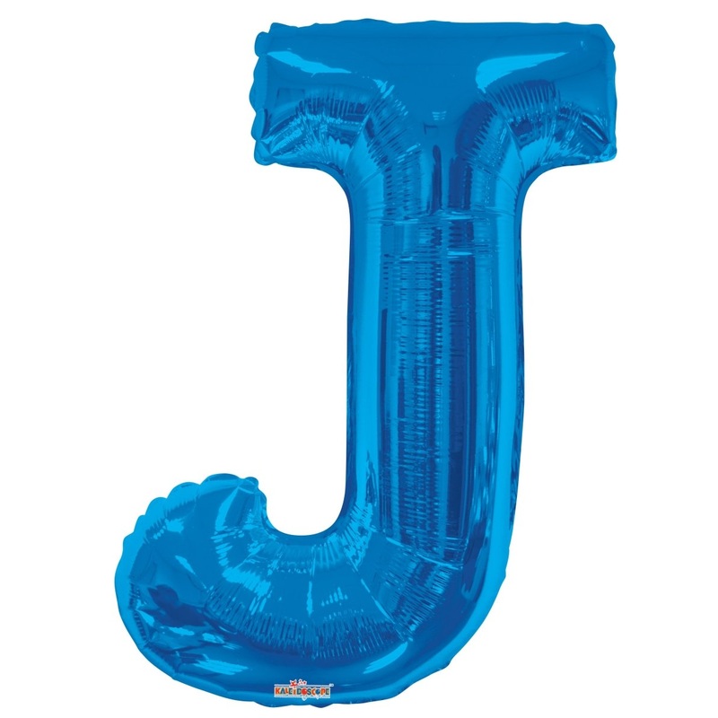 Letter J Royal Blue 34  (Single Pack). 15509-34