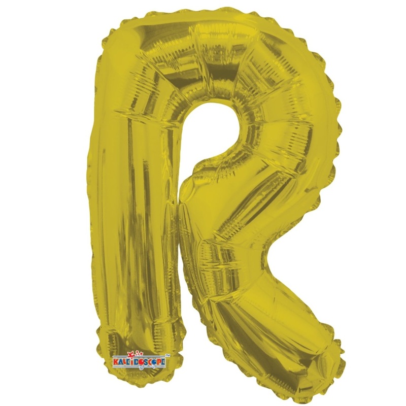 Letter R Gold 14" - (Single Pack). 35086-14
