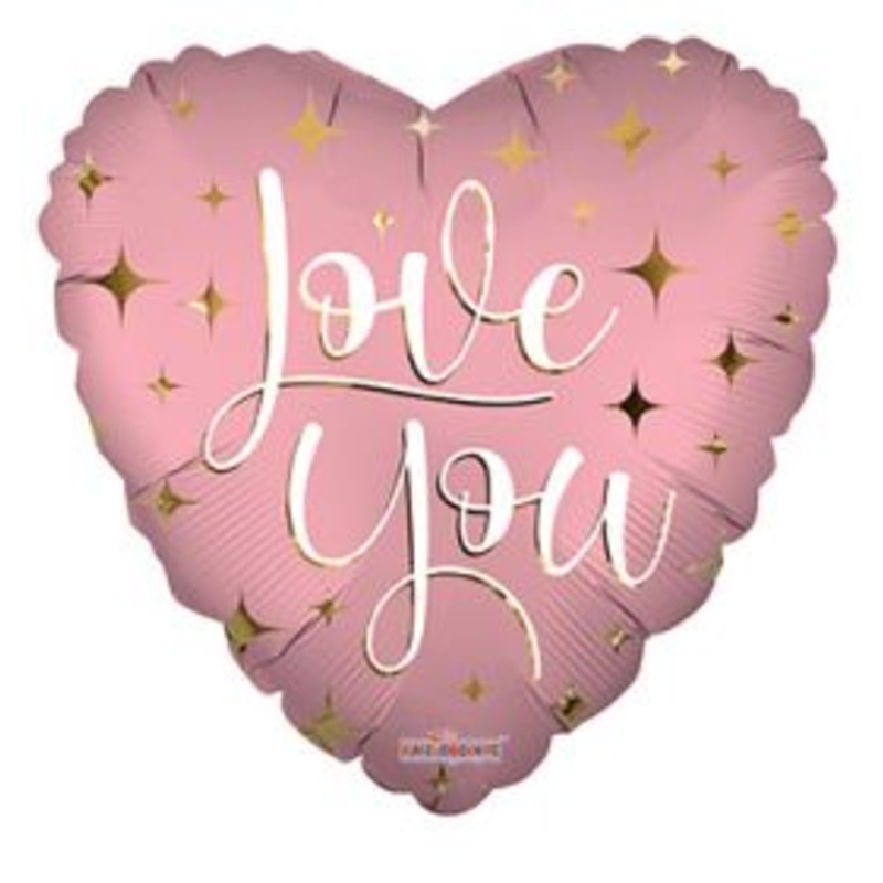 Love You Pink 18" - (Single Pack). 16452-18