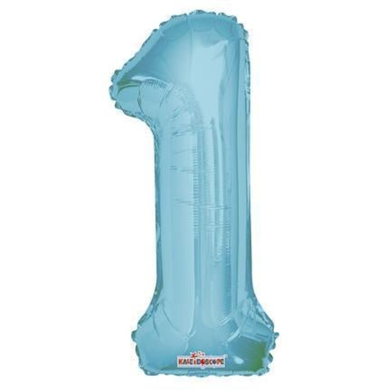 Number 1 Light Blue - 14" in. 35038-14