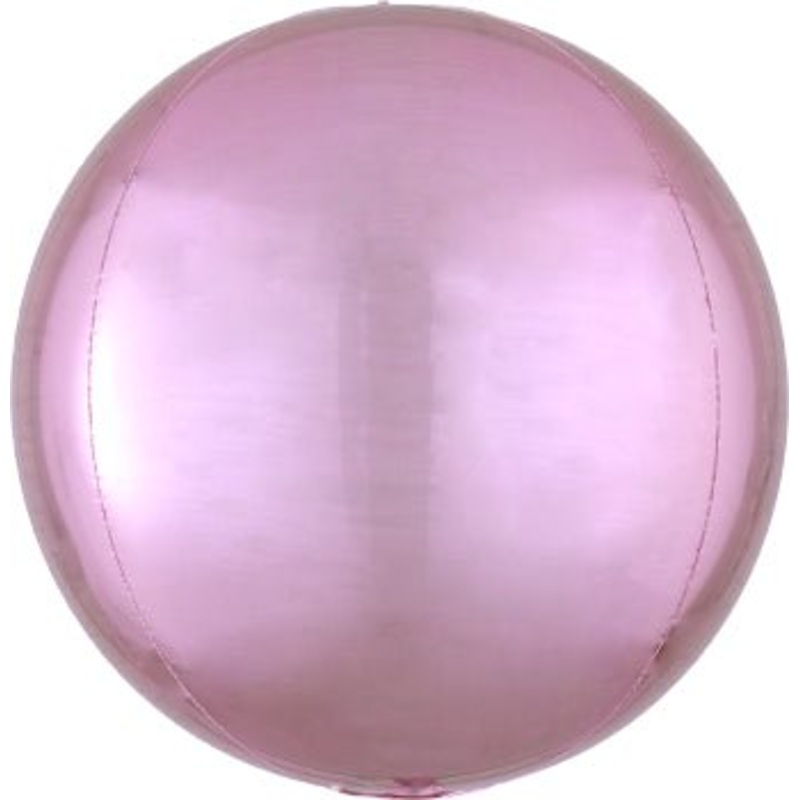 Orbz Pastel Pink 15" - (Single Pack). 3911201