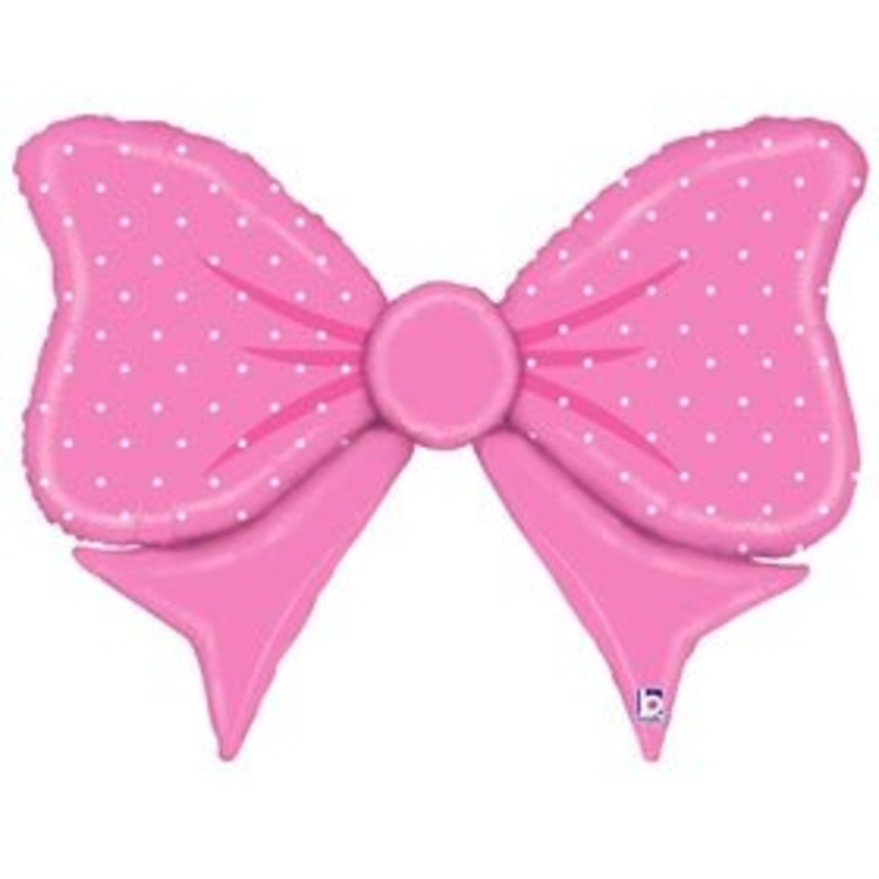 Pink Bow 43" - (Single Pack). 35875