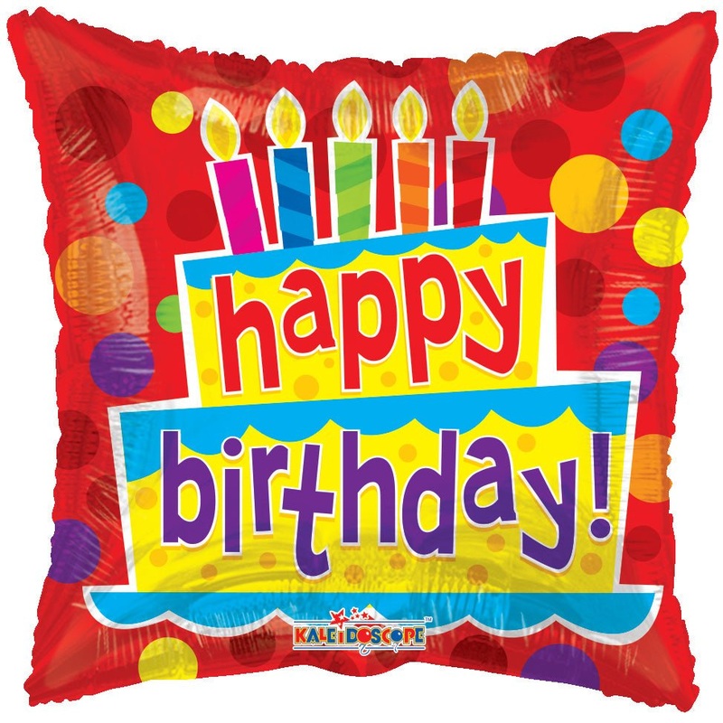 18 Birthday Cake & Candles - (Single Pack). 15326-18