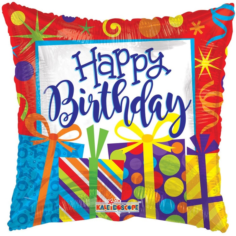 18" Birthday Presents - (Single Pack). 15433-18