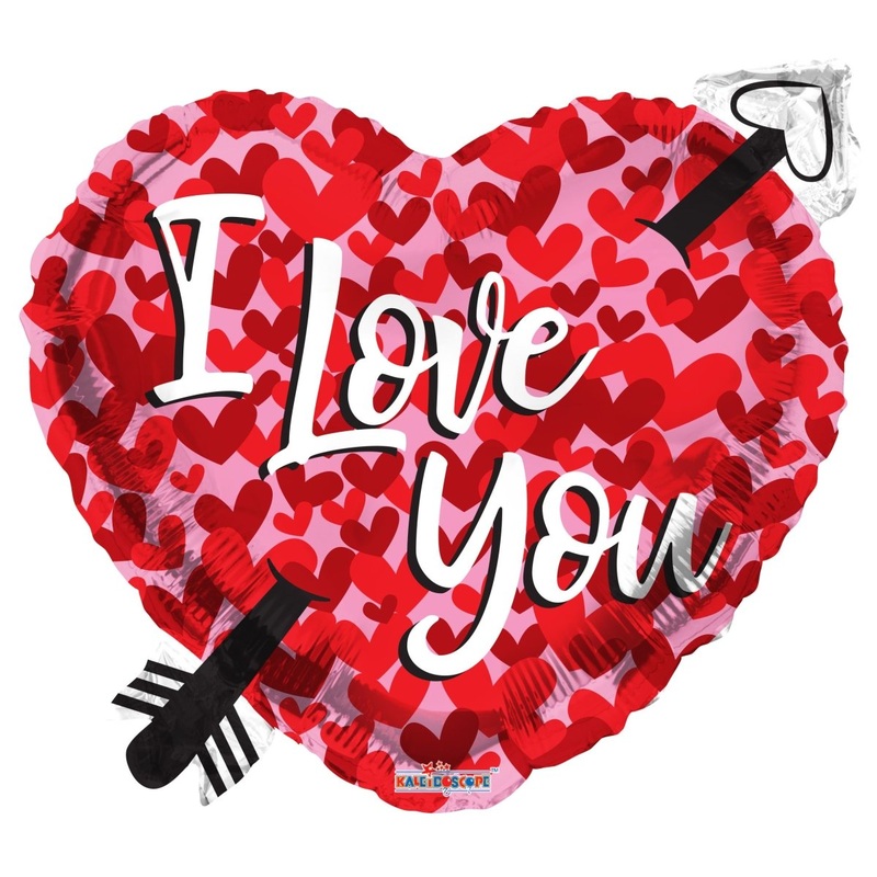 18" I Love You  (Single Pack). 15986-18