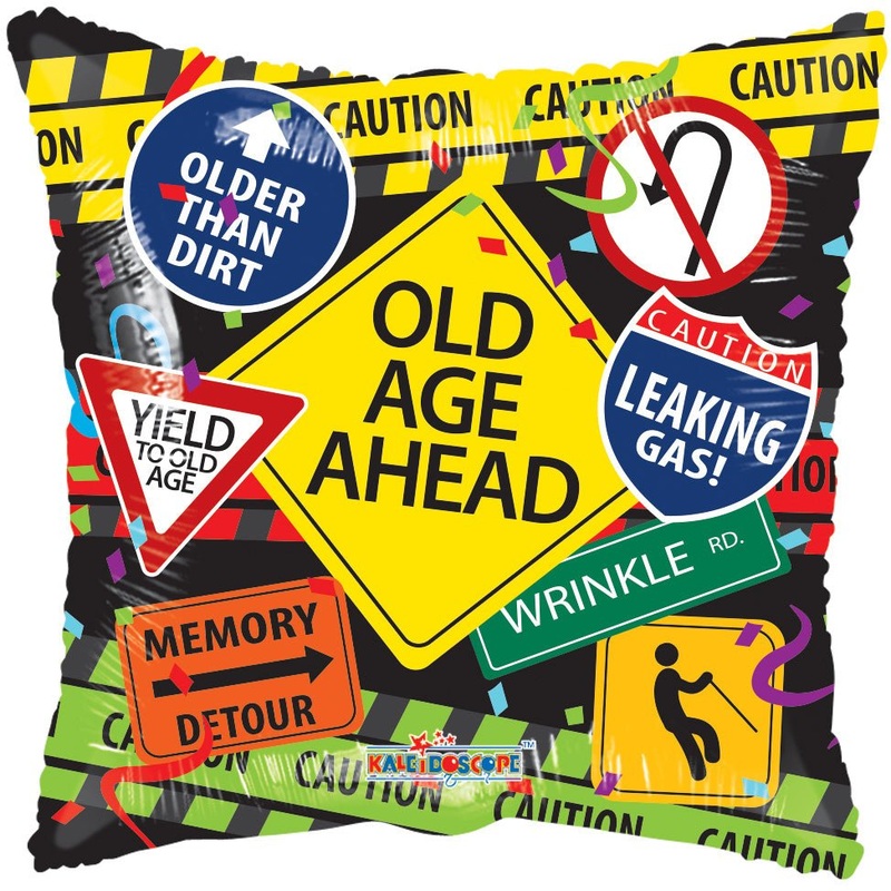 18" Over The Hill Signs - (Single Pack). 15437-18