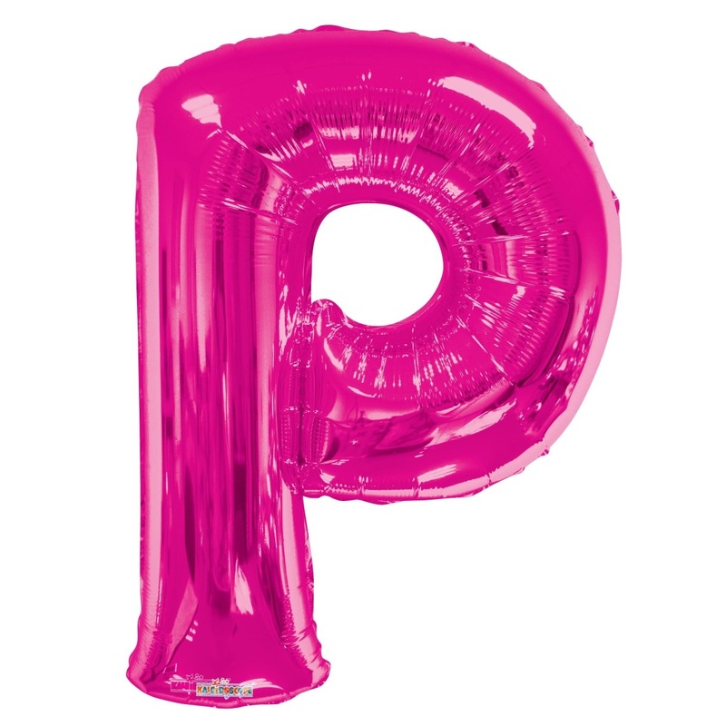 34 SC Letter P Magenta Shape - Single Pack. 15545-34