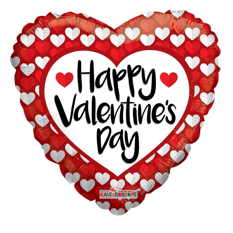 36 PR Hvd Red & White Hearts. 81229-36