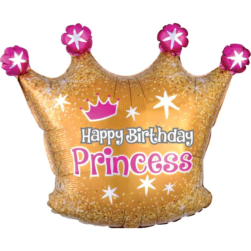 HBD Gold Crown Jr 20" - (Single Pack). 3566301