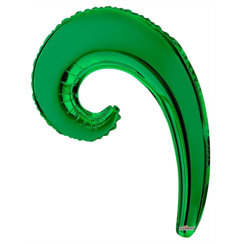 Kurly Wave Green 14" (Flat). 19960-DCF