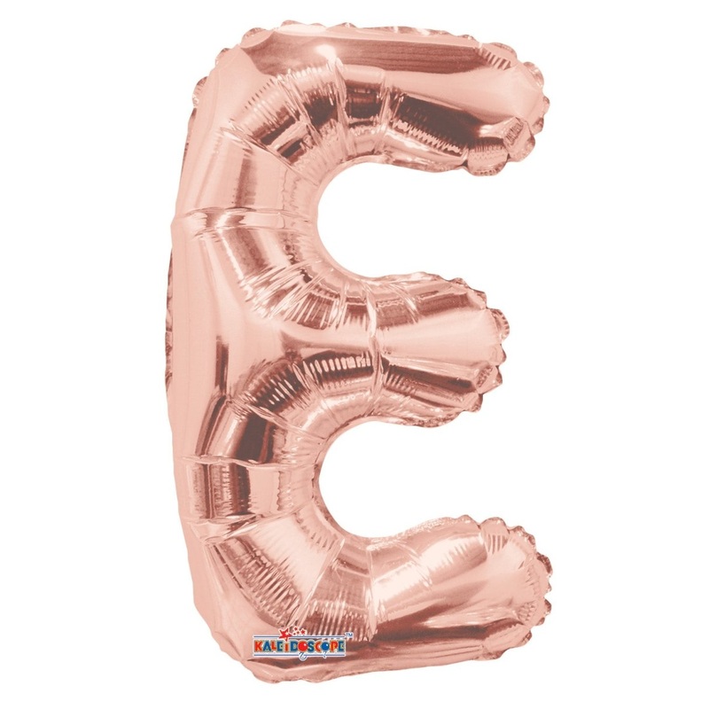 Letter E Rose Gold 14 - (Single Pack). 15654-14