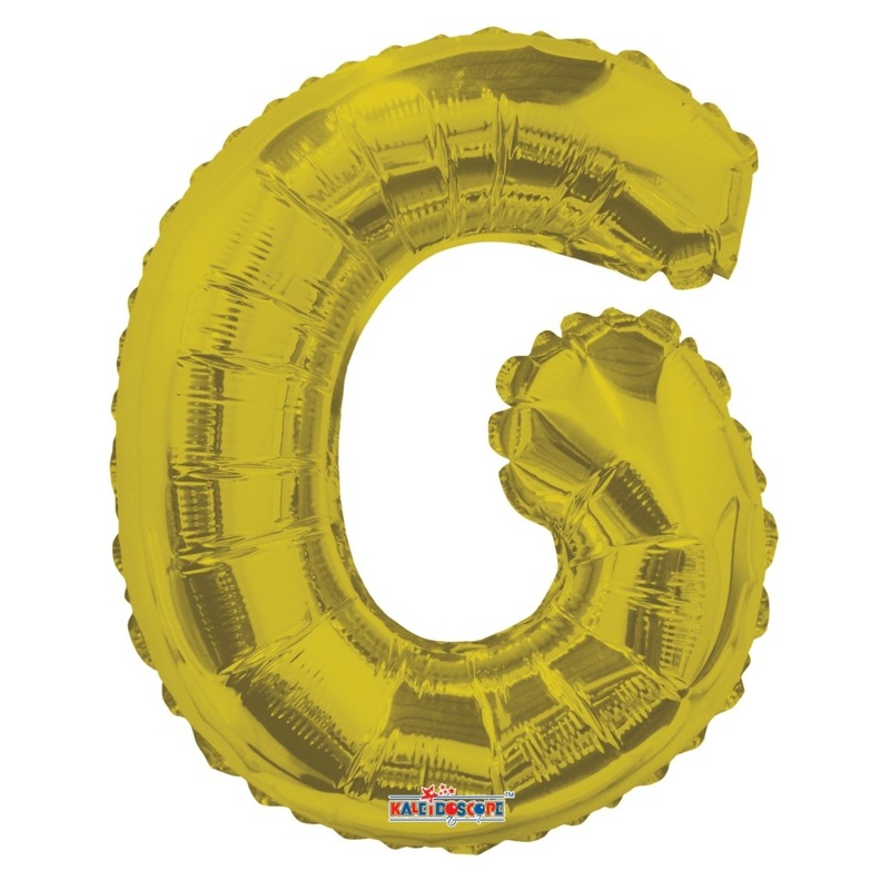 Letter G Gold 14" - (Single Pack). 35074-14