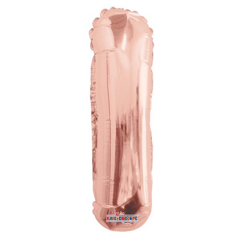 Letter I Rose Gold 14 - (Single Pack). 15658-14
