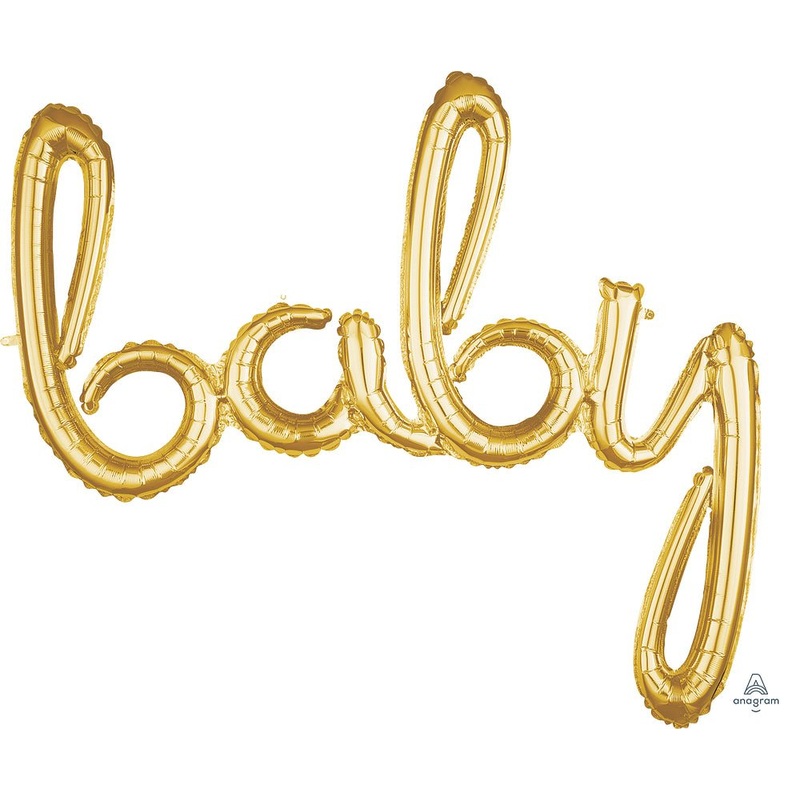 Phrase Baby Gold 39" - (Single Pack). 3669011
