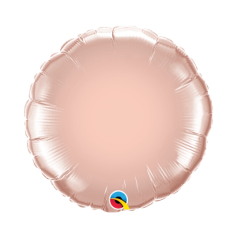 Rose Gold Mylar Round 18" Foil 15722-18S