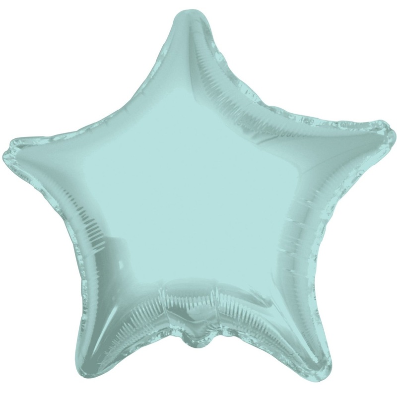 Star Mint Green Shaped 9" Flat 34231-09