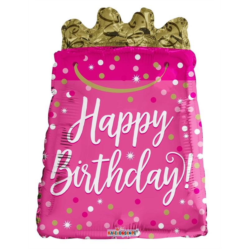 18" Birthday Gift Bag - (Single Pack). 15944-18
