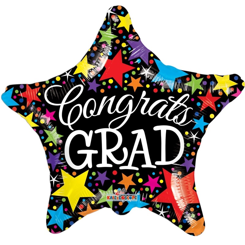 18 Congrats Grad Star  (Single Pack). 85260-18